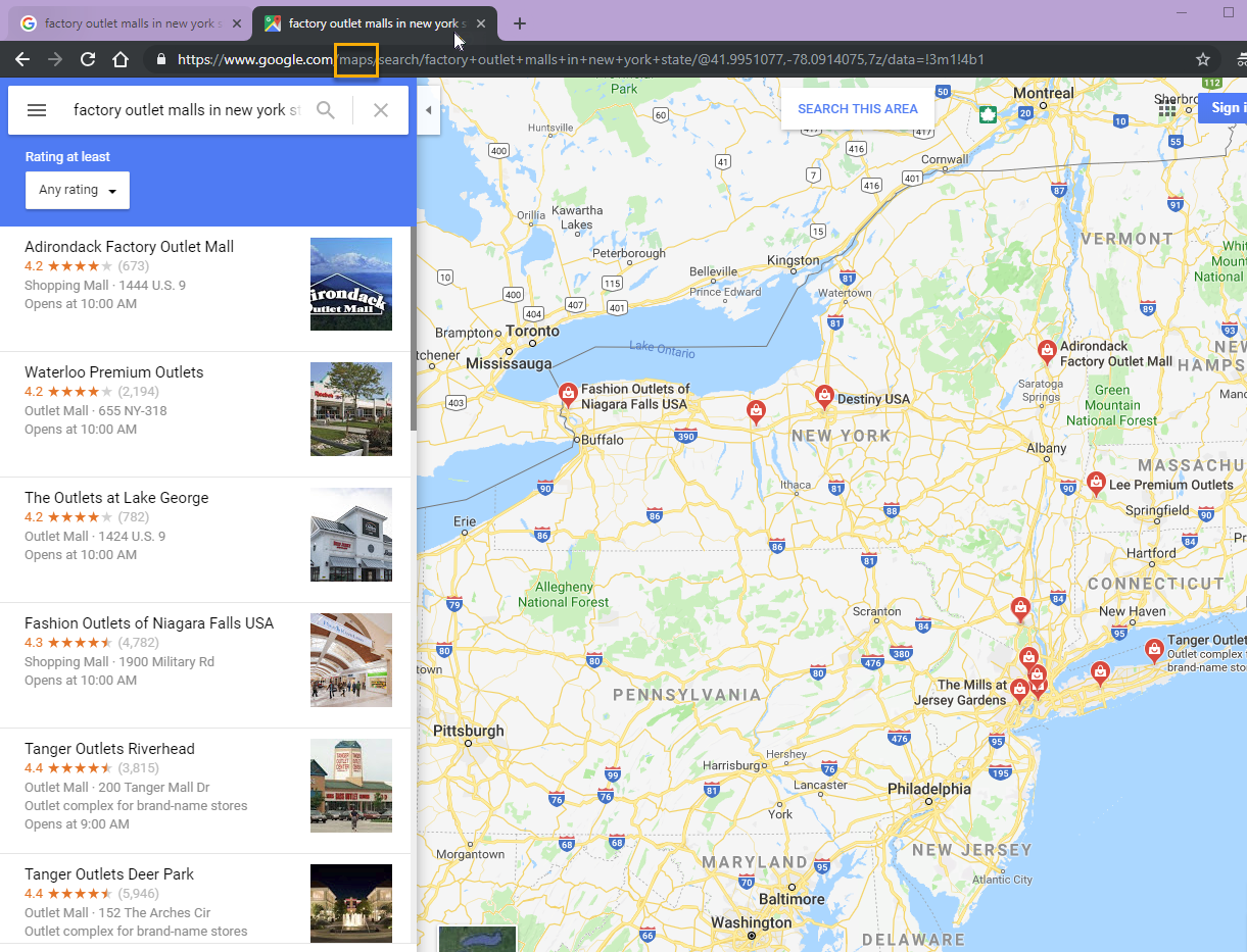 google maps photo search